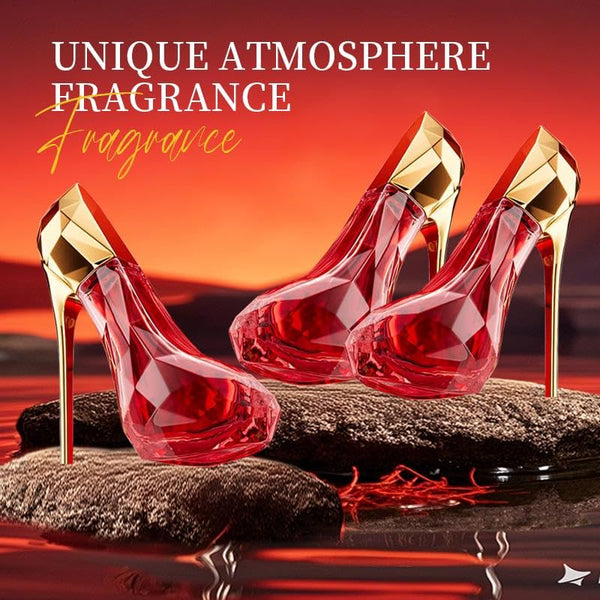 Red High-Heel Shoe Design Perfume Bottle - Decorative Fragrance